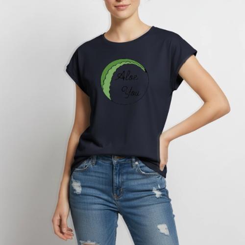 Aloe you, I love you - Women's Premium Roll Up Sleeve T-Shirt