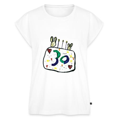 30 llamas - Women's Premium Roll Up Sleeve T-Shirt