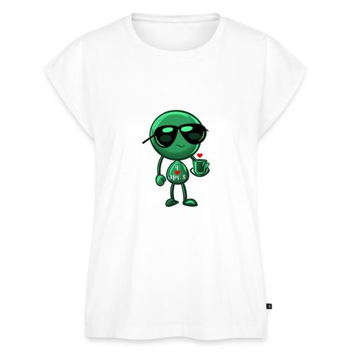 Smoon_I love Mrs S Green - Women's Premium Roll Up Sleeve T-Shirt