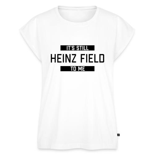 It's Still Heinz Field To Me (On Gold) - Women's Premium Roll Up Sleeve T-Shirt