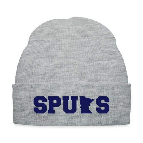 MN Spurs - State - Knit Cap with Cuff Print