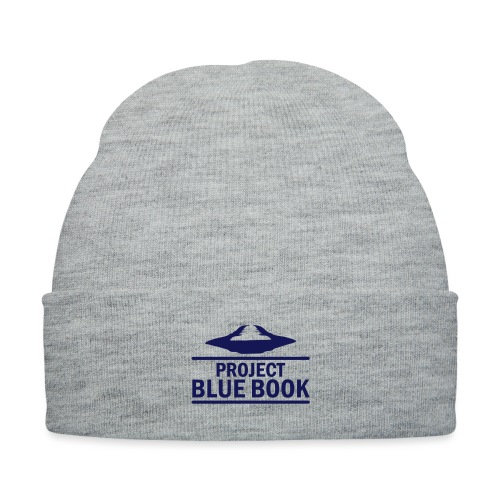 Project Blue Book - Knit Cap with Cuff Print