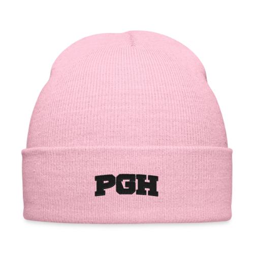 Block PGH Embroidered Items - Knit Cap with Cuff Print