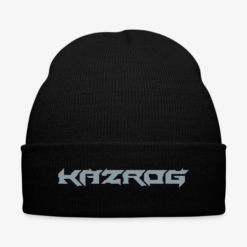Kazrog Logo - Knit Cap with Cuff Print