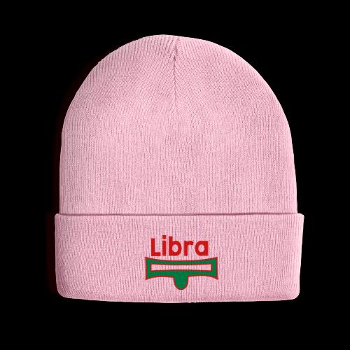 Libra - Knit Cap with Cuff Print