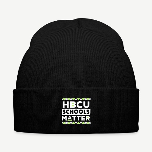 HBCU Schools Matter - Knit Cap with Cuff Print