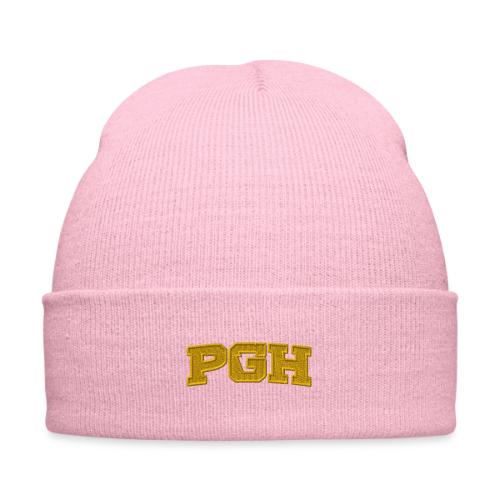Block PGH Embroidered Items - Knit Cap with Cuff Print