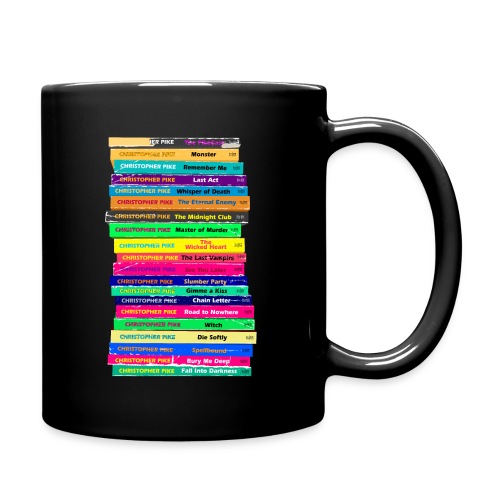 Christopher Pike Book Stack - Full Color Mug