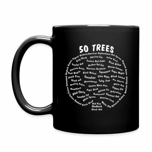 50 Trees Arbor Day Arborist Plant Tree Forest Gift - Full Color Mug