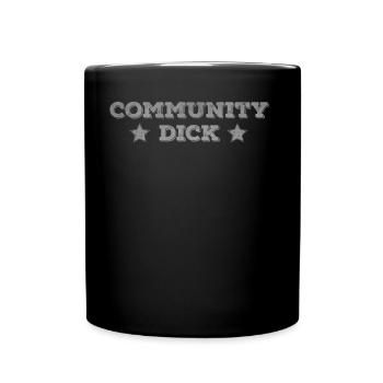 Community dick vintage - Full Color Mug - black - Front