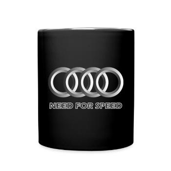 Rings of Velocity Emblem - Full Color Mug - black - Front