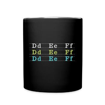 Kindergarten Teacher - Full Color Mug - black - Front