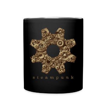 Steam Punk Gear - Full Color Mug - black - Front