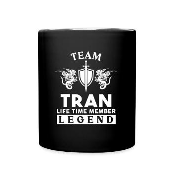 Tran Name T Shirt - Tran Legend Lifetime Member Gi - Full Color Mug - black - Front
