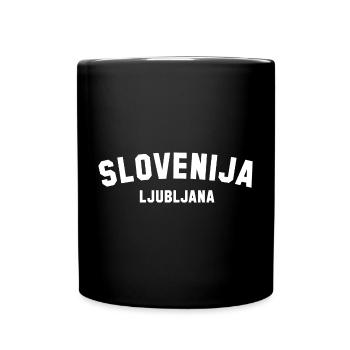 SLOVENIJA LJUBLJANA Slovenia - Full Color Mug - black - Front
