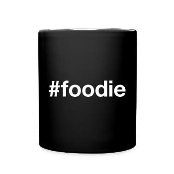 FOODIE Hashtag - Full Color Mug - black - Front