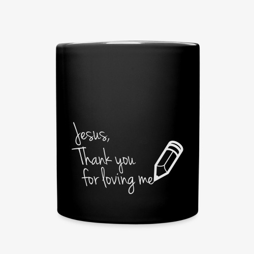 thank you Jesus - Full Color Mug
