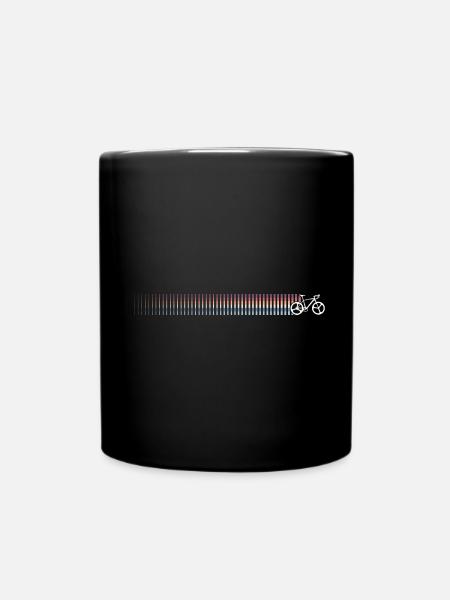 Bike Retro - Full Color Mug - black