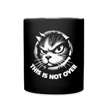 Not over 1 - Full Color Mug - black - Front
