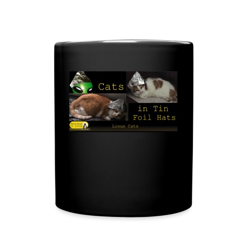Cats in Tin Foil Hats - Full Color Mug