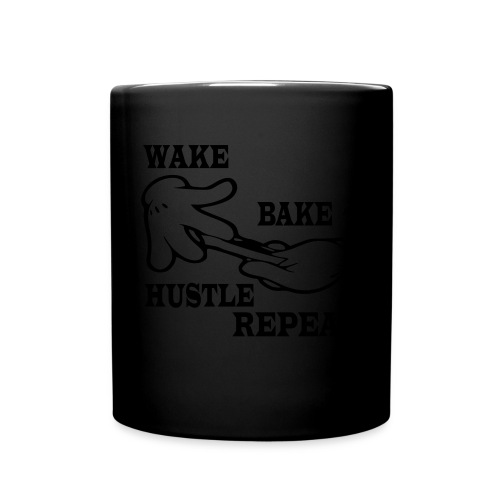 Wake bake hustle repeat - Full Color Mug