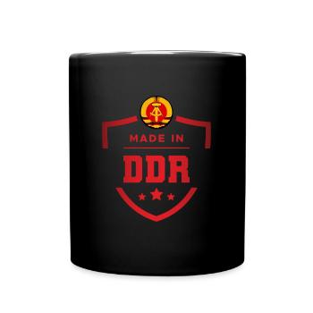 Made in GDR East Germany East German Gift - Full Color Mug - black - Front