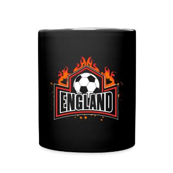 England Football World Champion Gift Idea - Full Color Mug - black - Front