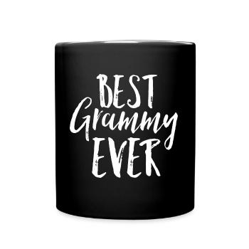 Best Grammy Ever Fun Cute Coolest Grandma - Full Color Mug - black - Front