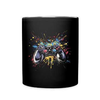 Gaming Controller - Full Color Mug - black - Front