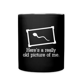 Nostalgic Polaroid Meme Old Picture Cool Humour - Full Color Mug - black - Front