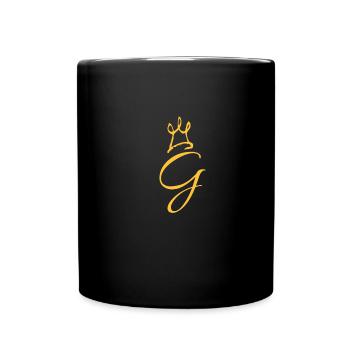 Letter G - Full Color Mug - black - Front