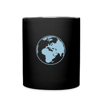 Earth - Full Color Mug - black - Front