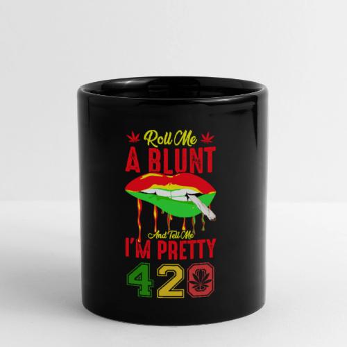 Pleasant 420 Smoke a Blunt Weed Marijuana Design - Full Color Mug
