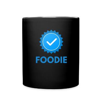 Certified Foodie! - Full Color Mug - black - Front