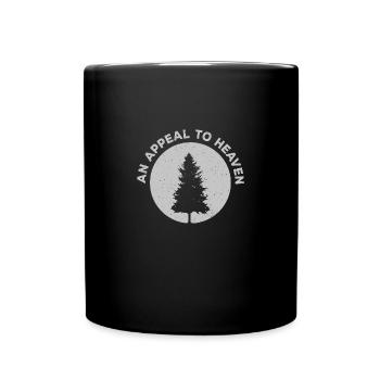 An Appeal To Heaven-Pine Tree - Full Color Mug - black - Front