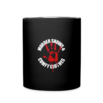 Murder Shows And Comfy Clothes Funny True Crime - Full Color Mug - black - Front