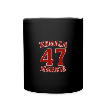 Kamala 47 Kamala 2024 Women's Kamala 47 - Full Color Mug - black - Front