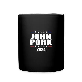 John Pork 2024 John Pork - Full Color Mug - black - Front