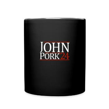 John Pork '24 John Pork - Full Color Mug - black - Front