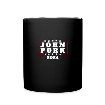 John Pork 2024 John Pork - Full Color Mug - black - Front