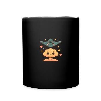 B-2 Stealth Bomber Military Airplane B2 Bomber - Full Color Mug - black - Front