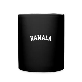 Kamala, Vote for Kamala, President Kamala Harris - Full Color Mug - black - Front