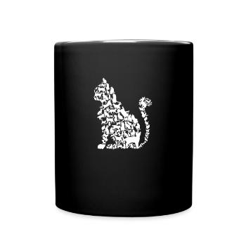 Cat Lover - Full Color Mug - black - Front