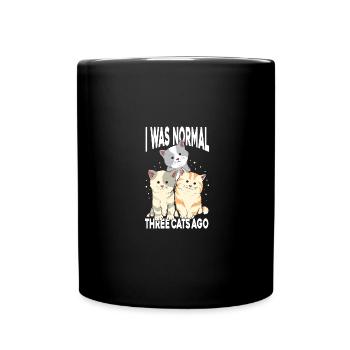 I Was Normal - Full Color Mug - black - Front