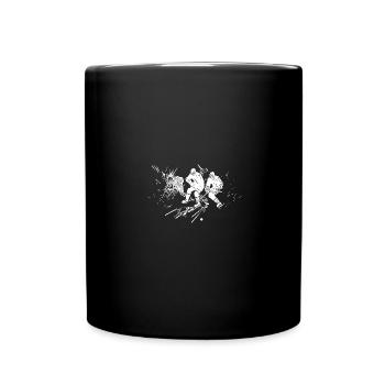 Fantastic Ice Hockey Daddy Fan Motif - Full Color Mug - black - Front