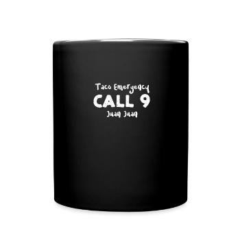 Taco Emergency Call 9 Juan Juan - Full Color Mug - black - Front