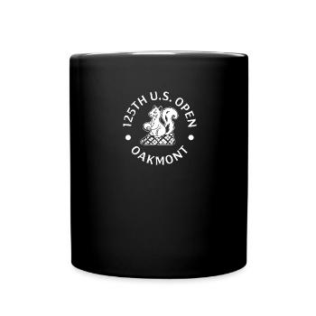 125 th us open oakmont - Full Color Mug - black - Front