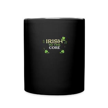 Irish to the core - Full Color Mug - black - Front