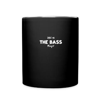 Dibs on the Bass Player - Guitar - Full Color Mug - black - Front