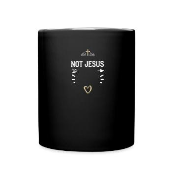 Not Jesus - Jesus - Full Color Mug - black - Front